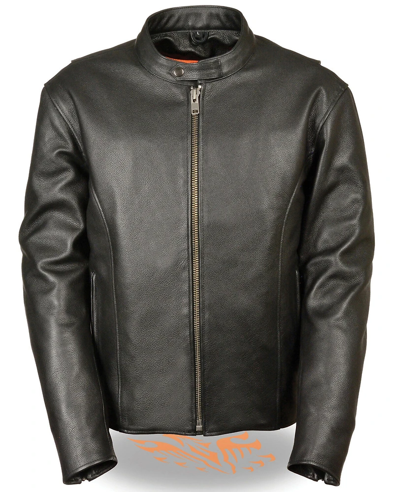 Milwaukee Leather Men's 3X Classic Scooter Jacket