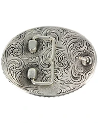 Cody James® Oval Long Horn Belt Buckle