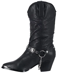 Dingo Women's Supple Pigskin Western Boots - Round Toe