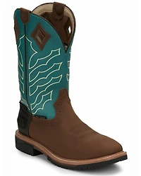 Justin Men's Derrickman Western Work Boots - Steel Toe