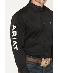 Ariat Men's Long Sleeve Logo Western Shirt