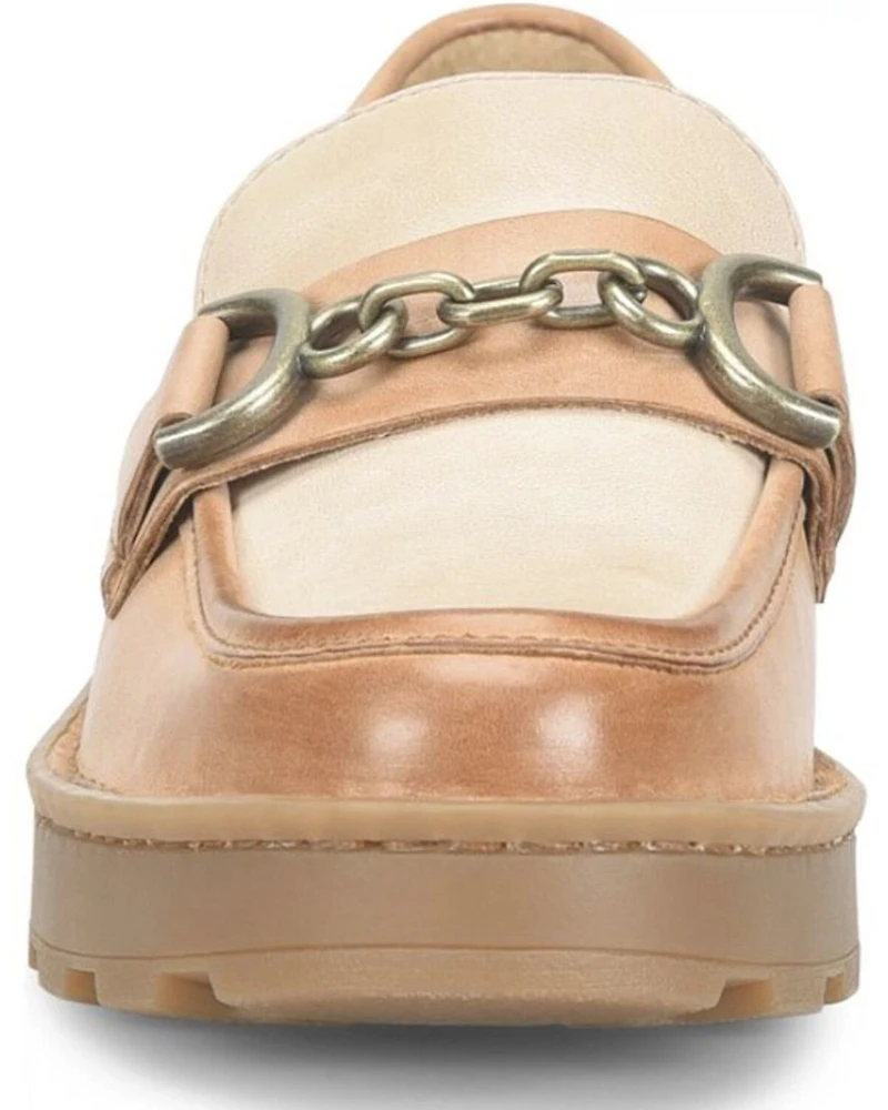 Born Women's Carrera Buckle Penny Loafers