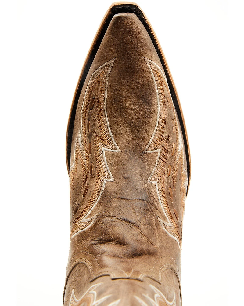 Dan Post Men's Racer Tall Western Boots - Snip Toe