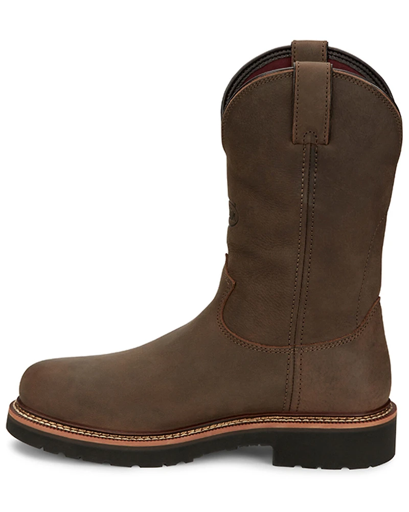 Justin Men's Carbide Waterproof Work Boots - Steel Toe