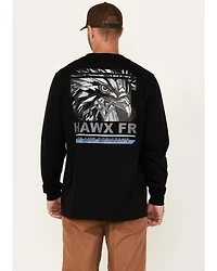 Hawx Men's FR Tower Long Sleeve Graphic Work T-Shirt