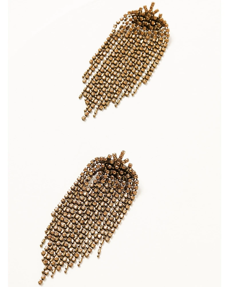 Wonderwest Women's Karlie Cluster Chandelier Earrings