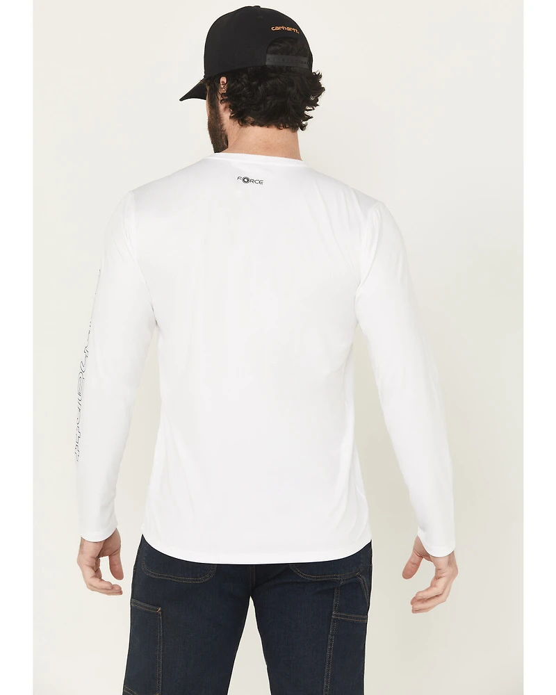 Carhartt Men's Force Sun Defender™ Lightweight Long Sleeve Graphic T-Shirt