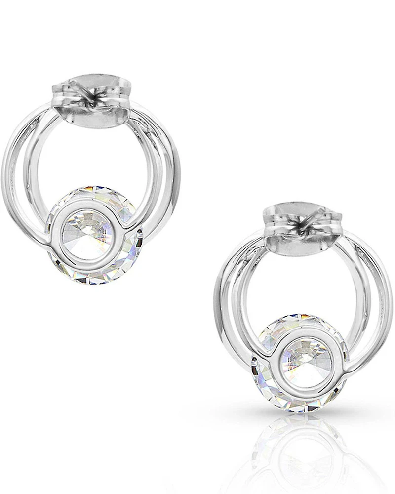 Montana Silversmiths Women's Twisting Hold Post Earrings