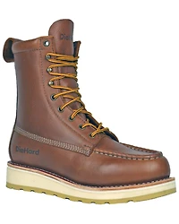 Die Hard Men's Malibu 8" Lace-Up Work Boots - Moc Toe