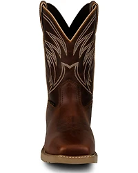Justin Men's 11" Stampede Daywork Waterproof Work Boots - Steel Toe