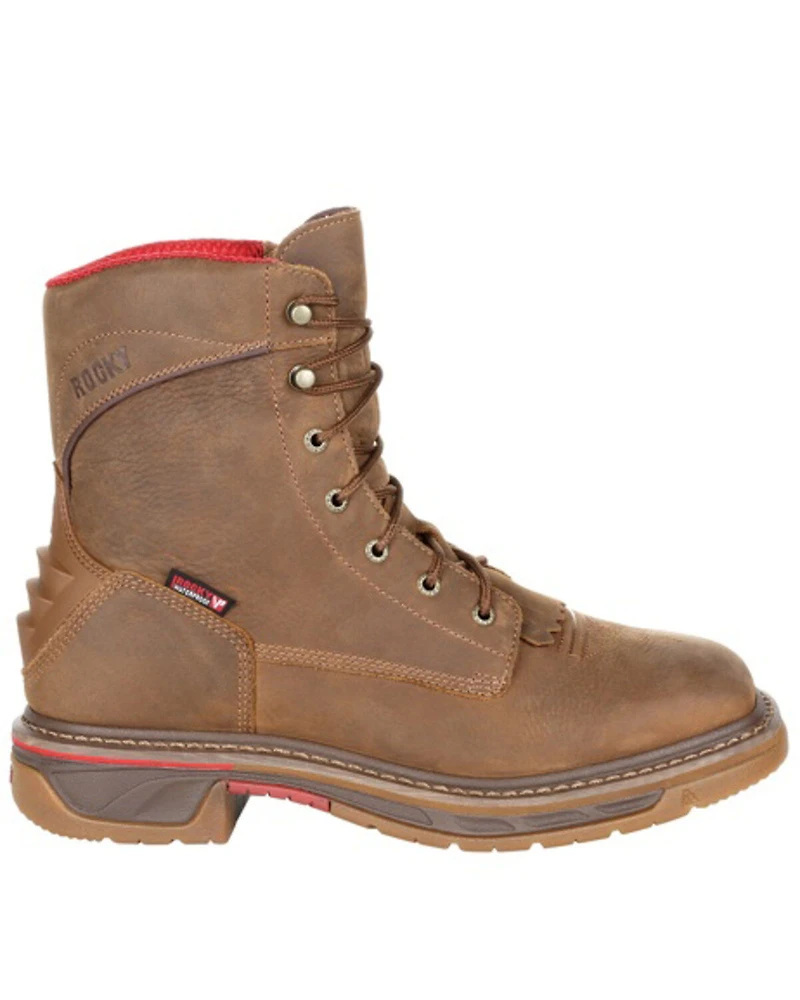 Rocky Men's Iron Skull Waterproof Lacer Work Boots - Soft Toe