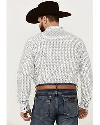 Gibson Trading Co Men's Flower Power Floral Print Long Sleeve Button-Down Western Shirt