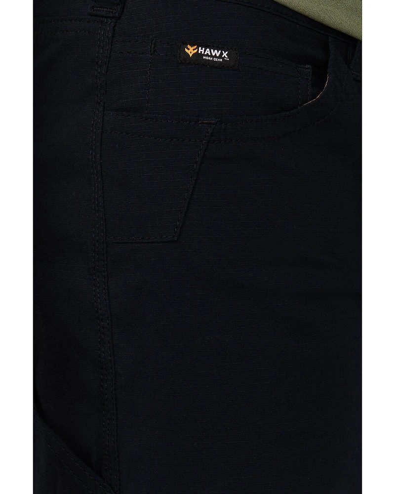 Hawx Men's Double Front Ripstop Xtreme Work Pants