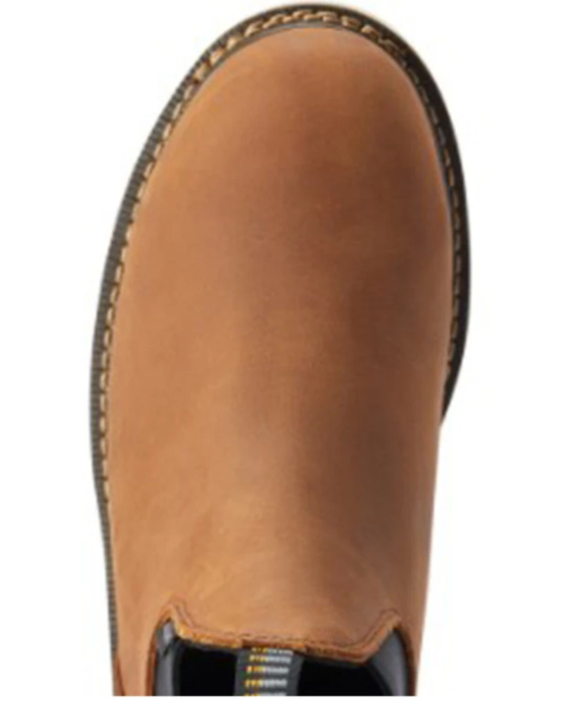 Ariat Women's Rebar Wedge Chelsea H20 Pull On Work Boots - Composite Toe