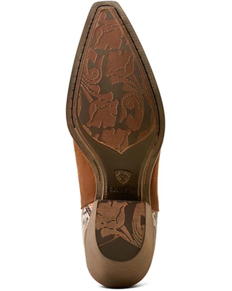 Ariat Women's Bradley Western Booties - Snip Toe