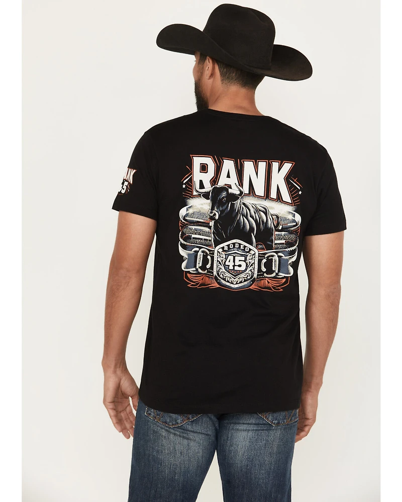 RANK 45® Men's Buckle Up Short Sleeve Graphic T-Shirt