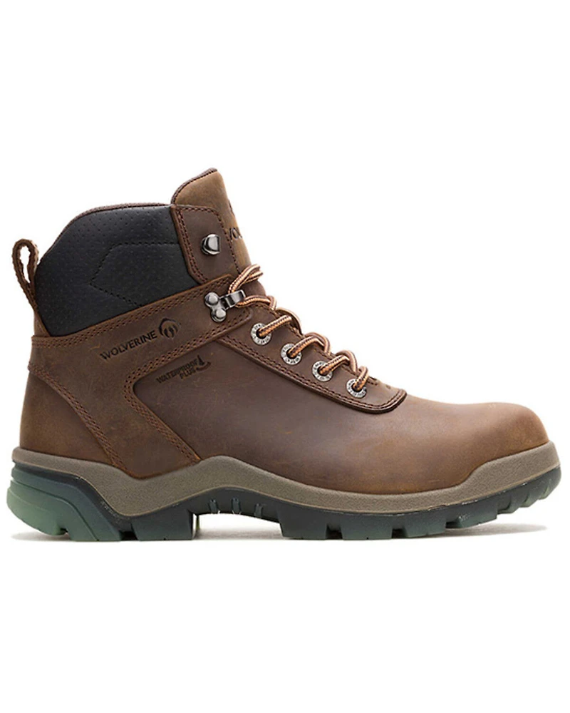 Wolverine Men's Vantage Hyprest 6" Carbonmax Waterproof Work Boots - Composite Toe