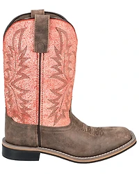 Smoky Mountain Women's Rustic Rider Western Boots - Broad Square Toe