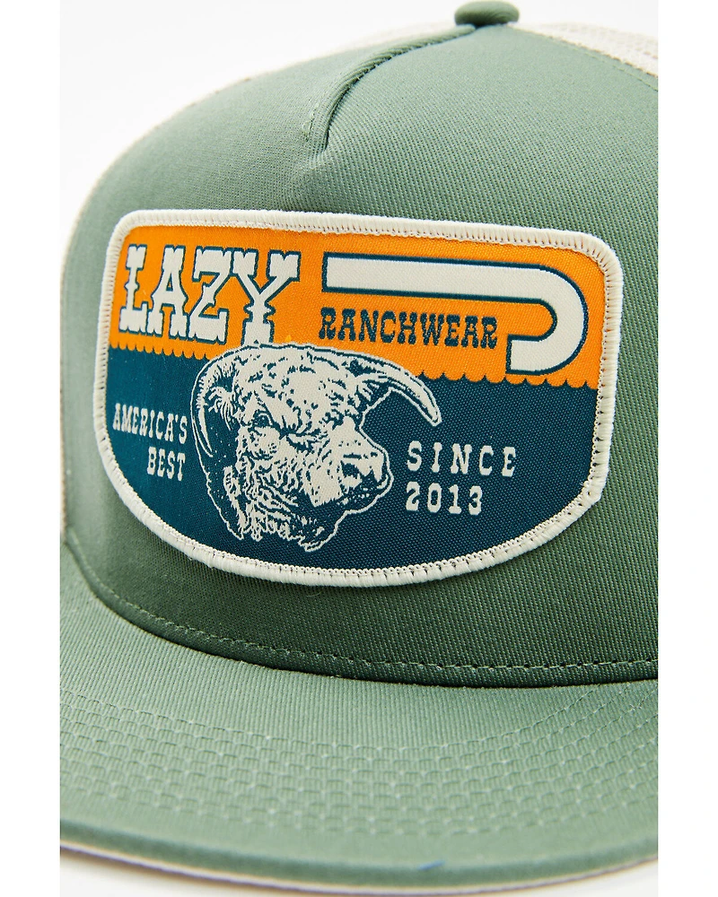 Lazy J Ranch Wear Men's Americas Best Trucker Cap