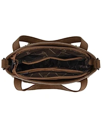 Wrangler Women's Two Tone Mini Tote Crossbody