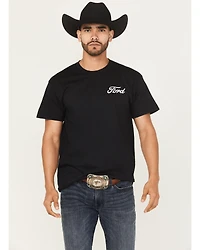 Buckwear Men's Ford Camo Flag Short Sleeve Graphic T-Shirt