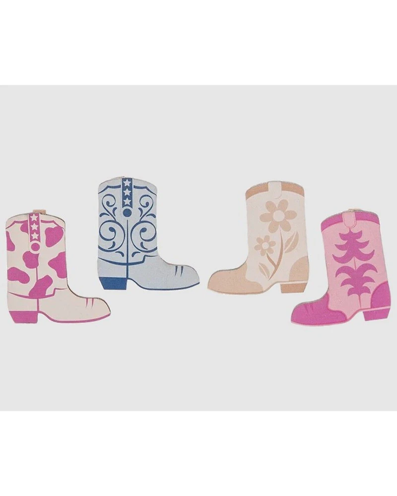 Totalee Gifts Cowboy Boot Chip Clips - 4 Piece