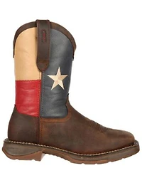 Rebel by Durango Men's Steel Toe Texas Flag Western Boots