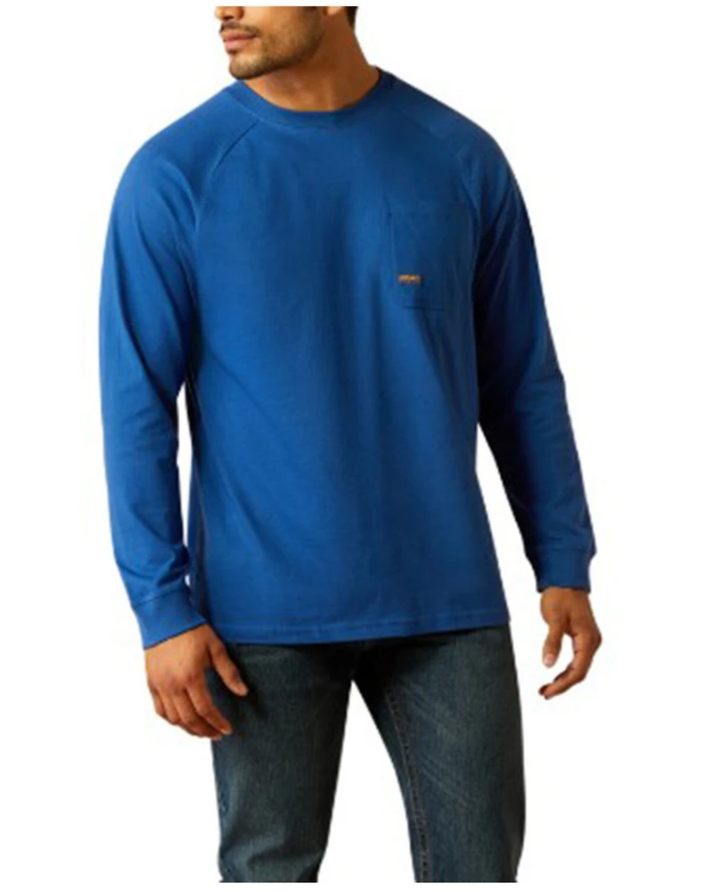 Ariat Men's Rebar Skull Long Sleeve Graphic T-Shirt