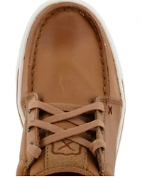 Twisted X Women's Burnished Leather Lace-Up Shoes - Moc Toe