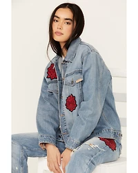 Ariat Women's Medium Wash Rodeo Quincy Denim Trucker Jacket