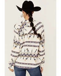 Idyllwind Women's Featherlight Printed Long Sleeve Pearl Snap Western Shirt