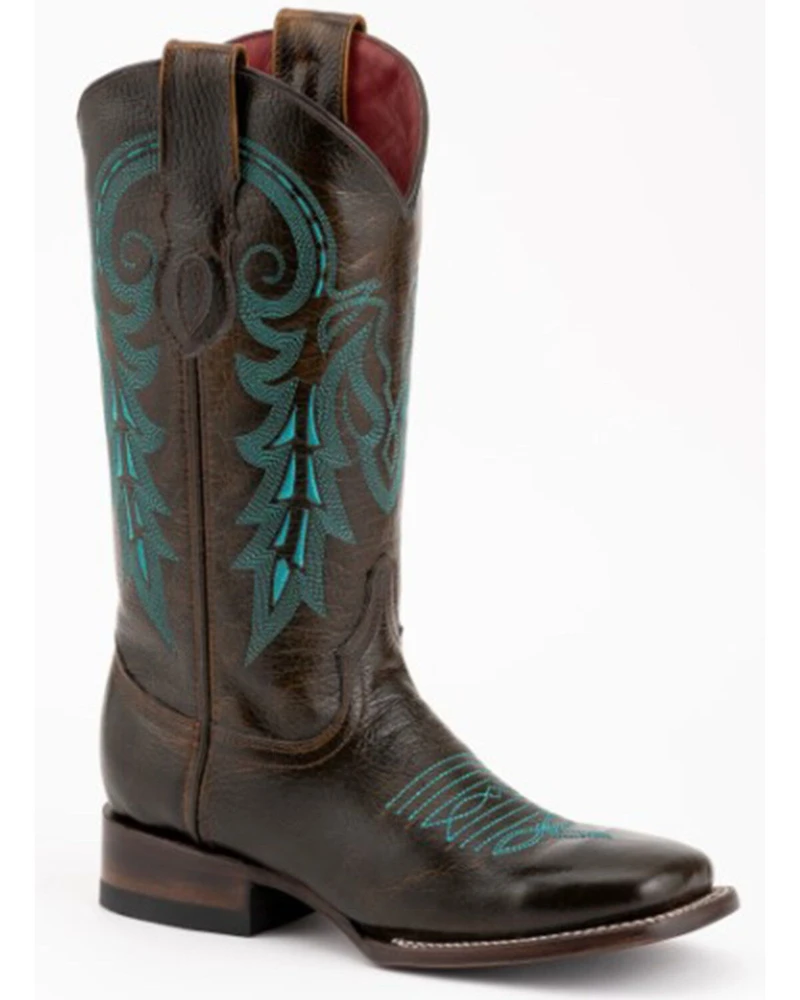 Ferrini Women's Blaze Western Boots - Broad Square Toe