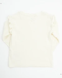 Wrangler Toddler Girls' Cowgirl Long Sleeve Graphic Tee
