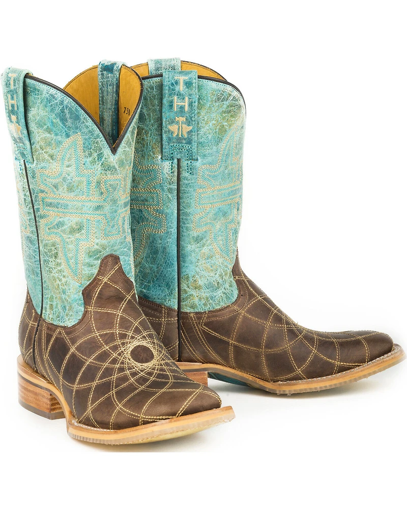 Tin Haul Dreamcatcher Cowgirl Boots - Square Toe