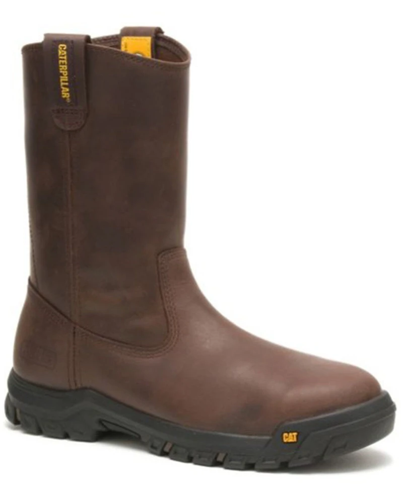 CAT Men's Drawbar Western Work Boots - Steel Toe