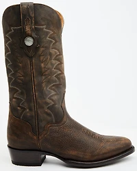 El Dorado Men's Bison Western Boots - Round Toe