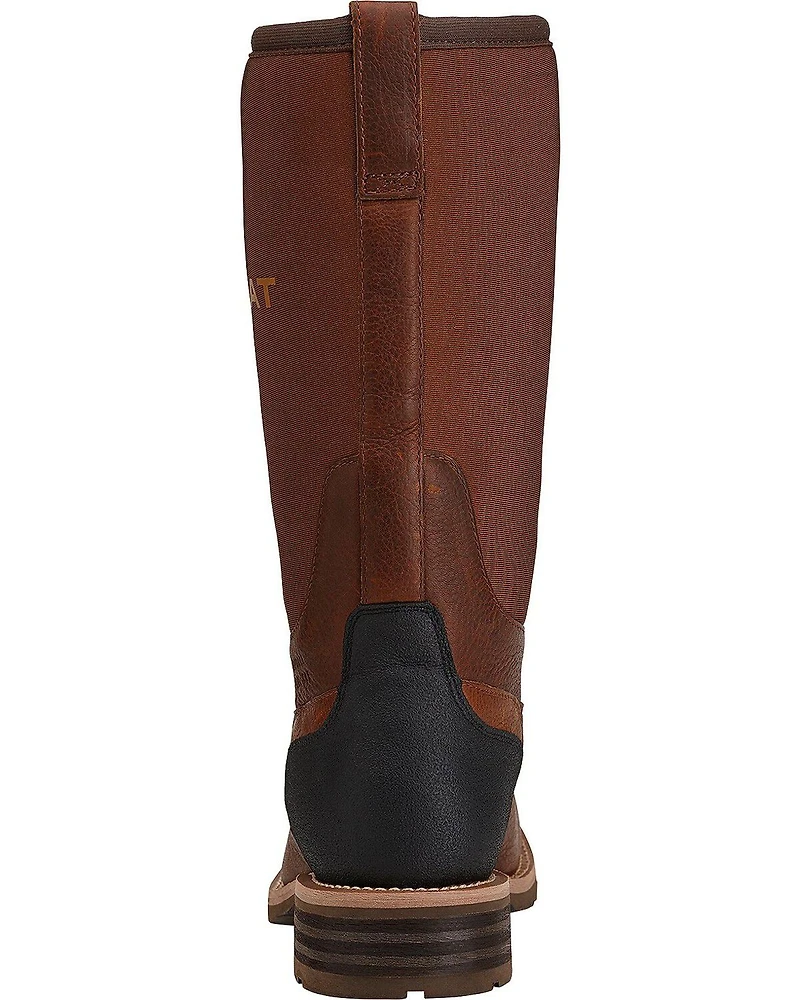 Ariat Hybrid All Weather Waterproof Neoprene Work Boots - Steel Toe