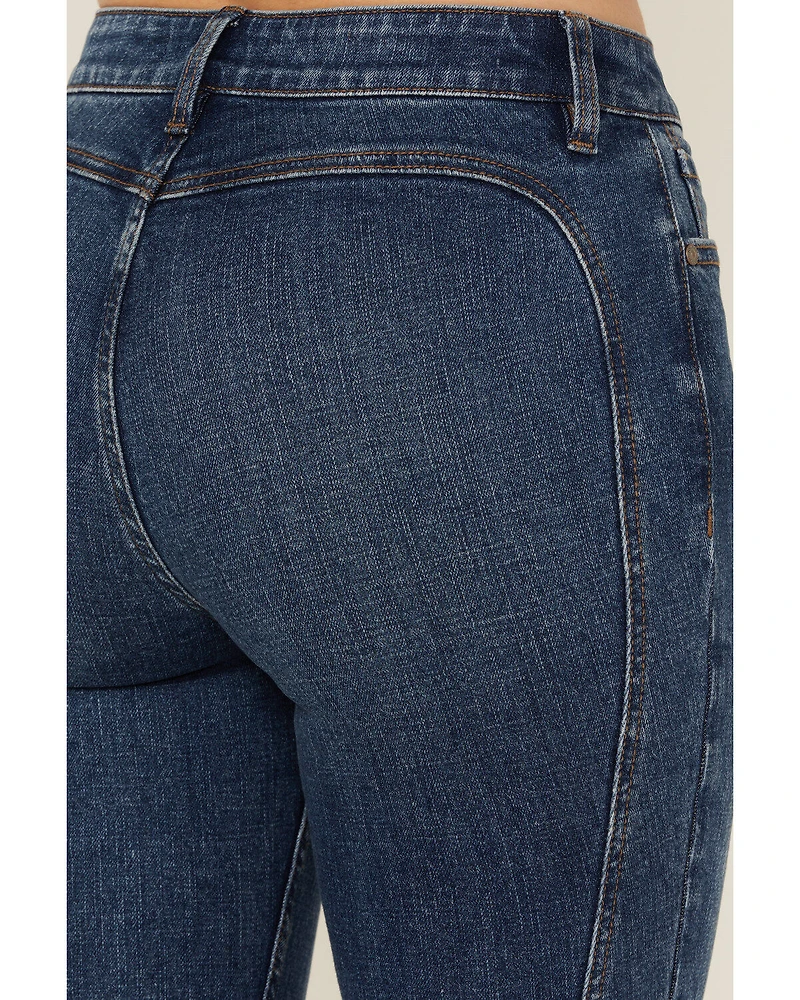 Shyanne Women's Celeste High Rise Bootcut Stretch Denim Jeans