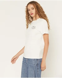 Wrangler Women's Butts Drive Me Nuts Short Sleeve Graphic Tee