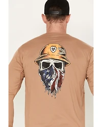 Ariat Men's Rebar Workman Long Sleeve Graphic Work Shirt