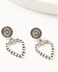 Shyanne Women's Heart Hoop Earring Set - 3 Piece