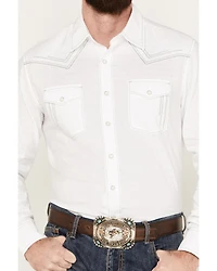 Wrangler Men's Rock 47 Long Sleeve Western Pearl Snap Shirt