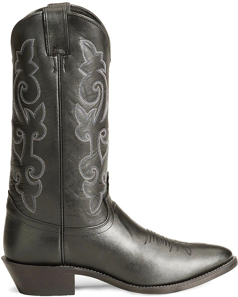 Justin Men's London Calfskin Western Boots - Round Toe