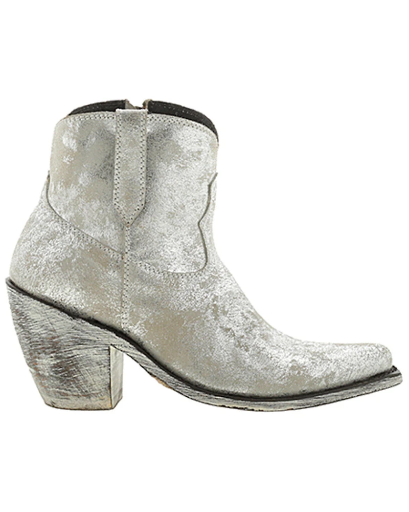 Liberty Black Women's Brandy Metallic Western Boots - Snip Toe