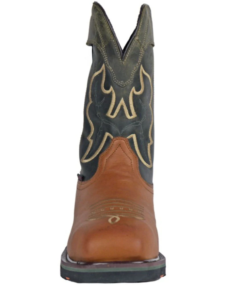 Hoss Men's Showdown 11" Wellington Western Work Boots - Composite Toe