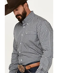 Cinch Men's Geo Print Long Sleeve Button-Down Western Shirt