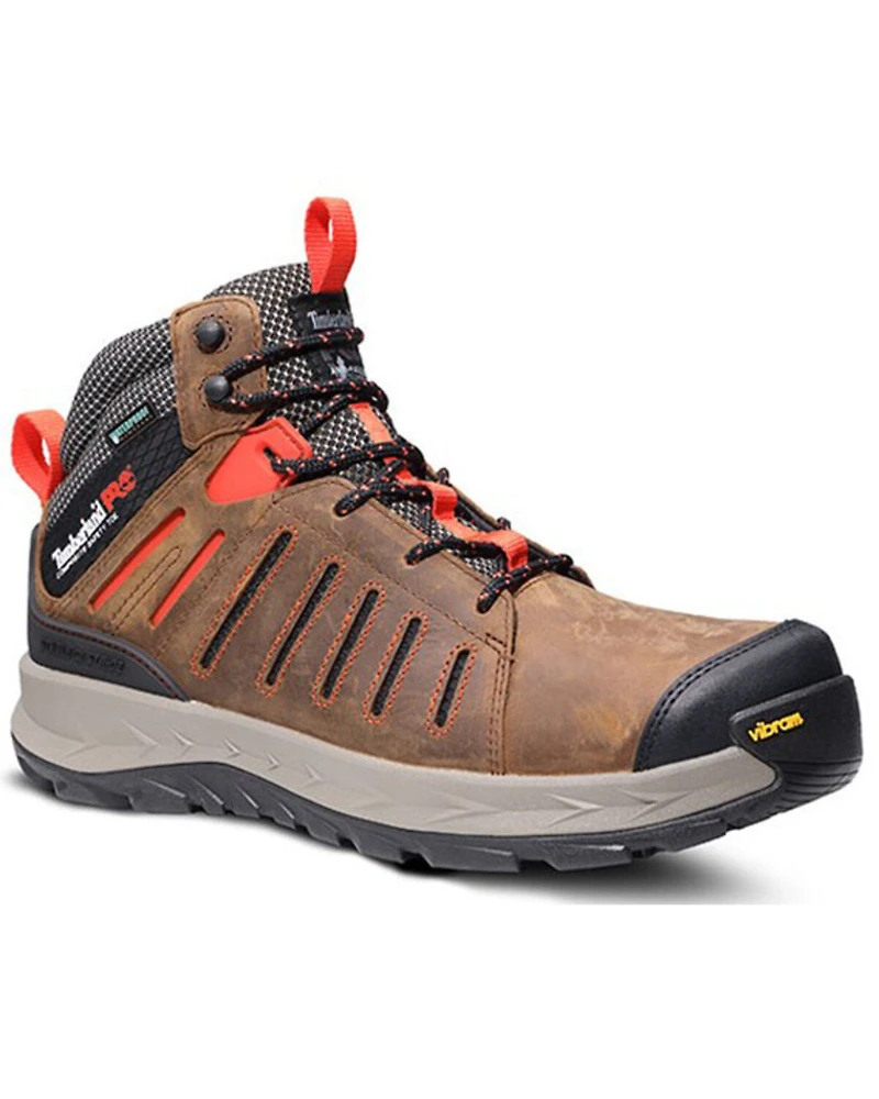 Timberland PRO Men's Trailwind Waterproof Lace-Up Work Boots - Composite Toe