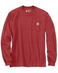 Carhartt Men's Loose Fit Heavyweight Long Sleeve Pocket Graphic T-Shirt