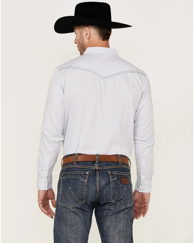 Cody James Men's Sand Creek Tonal Solid Long Sleeve Snap Western Shirt