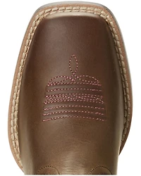 Ariat Girls' VentTEK Quickdraw Serape Western Boots - Broad Square Toe